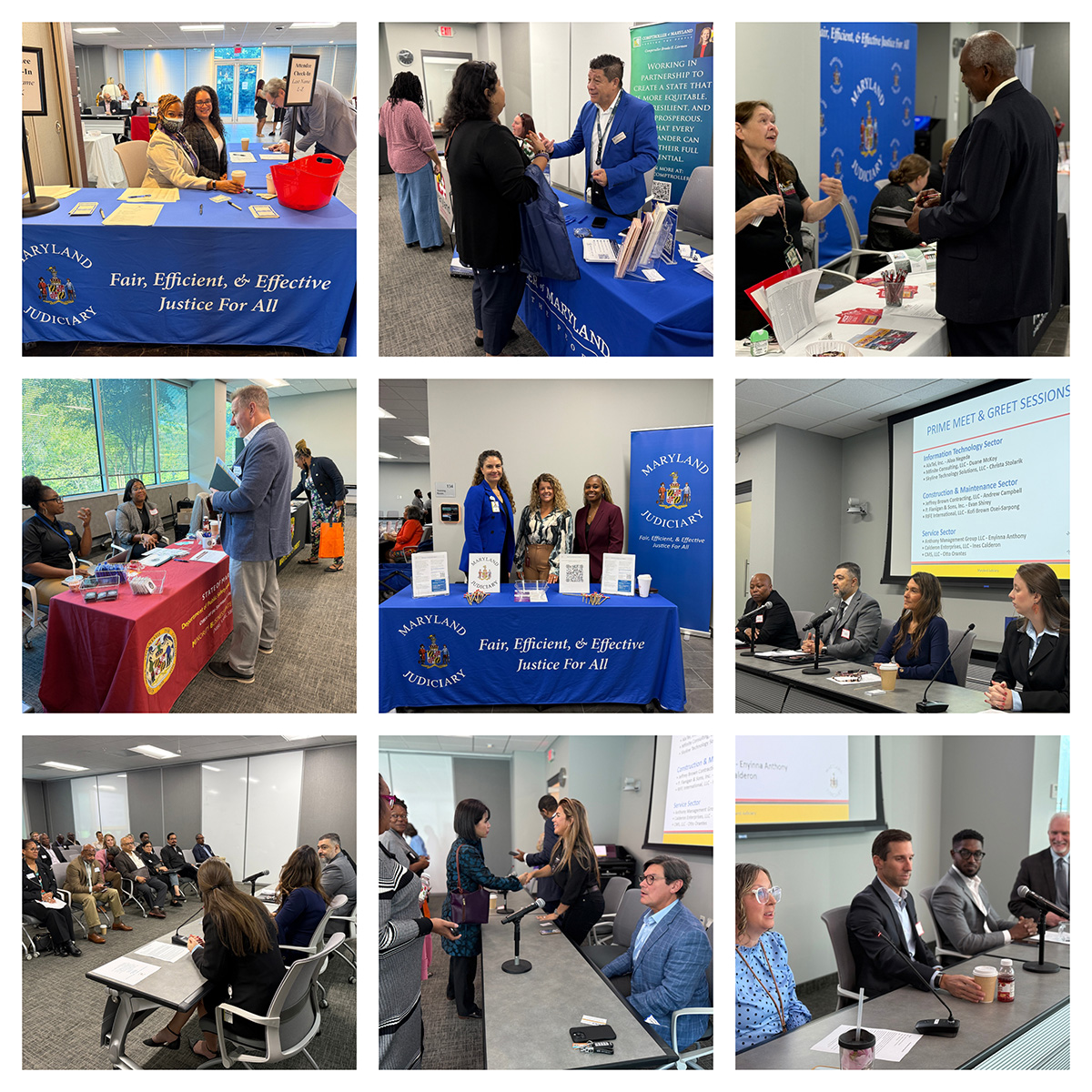 collage of event