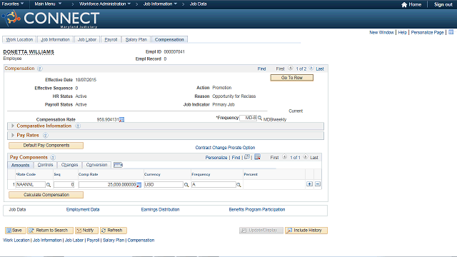 Screen image of this step
