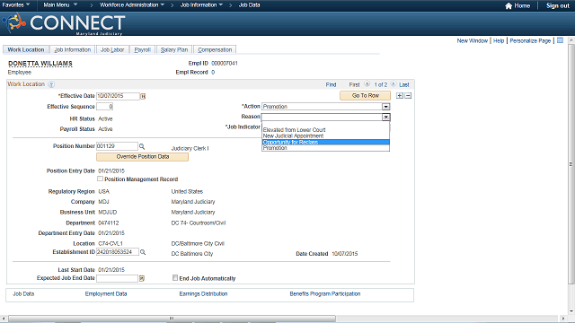 Screen image of this step