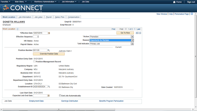 Screen image of this step