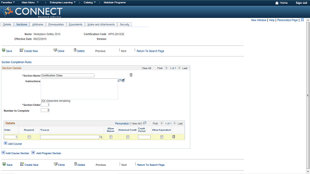 Screen image of this step