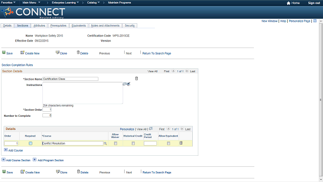 Screen image of this step
