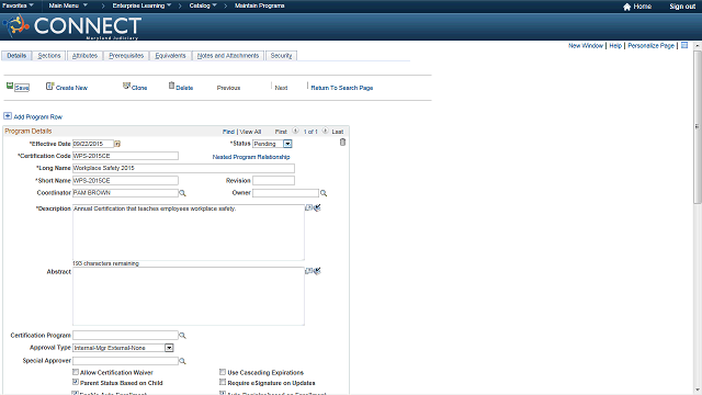 Screen image of this step