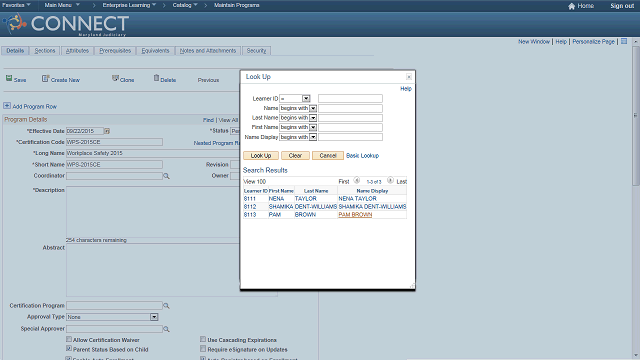Screen image of this step