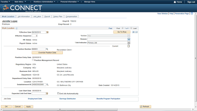 Screen image of this step