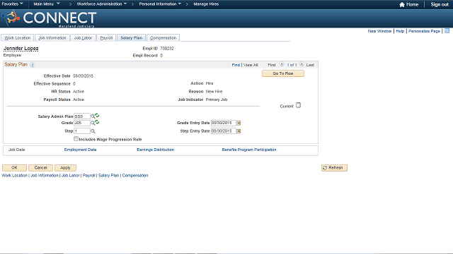 Screen image of this step