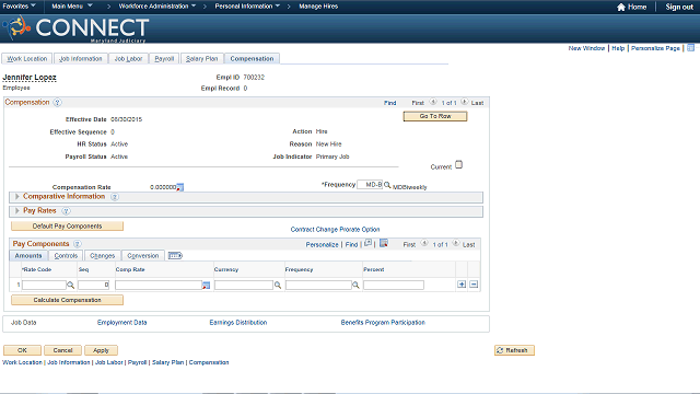 Screen image of this step