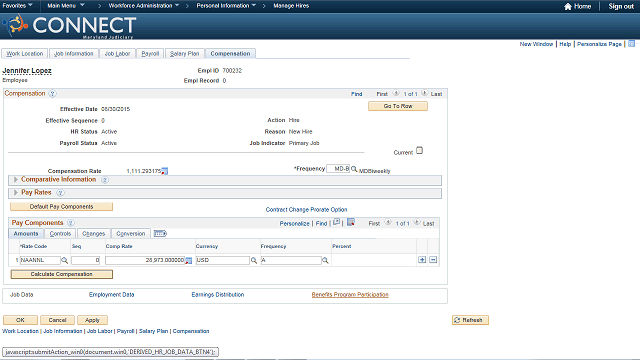 Screen image of this step
