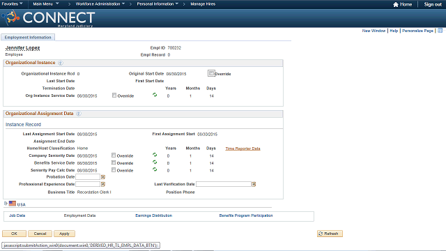 Screen image of this step