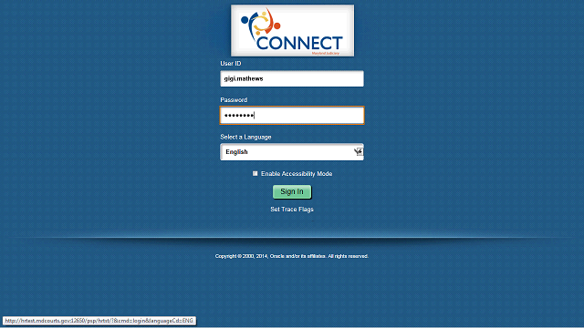 Screen image of this step