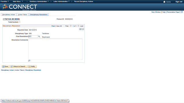 Screen image of this step