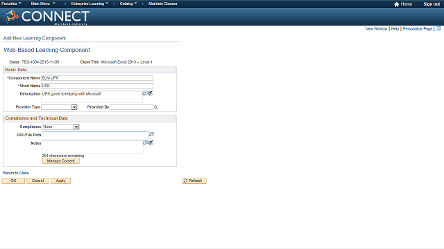 Screen image of this step
