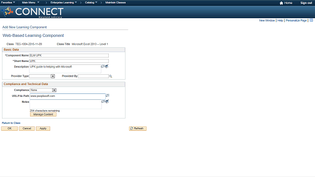 Screen image of this step