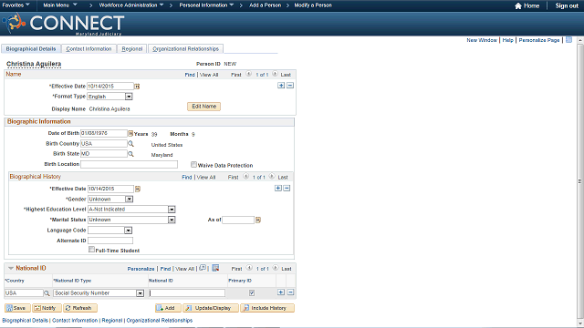 Screen image of this step