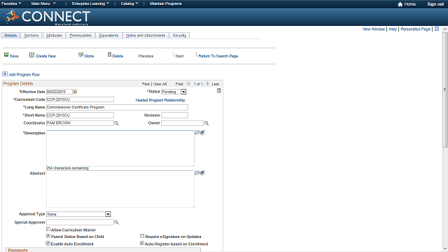 Screen image of this step