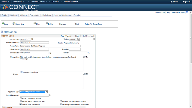 Screen image of this step