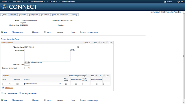 Screen image of this step