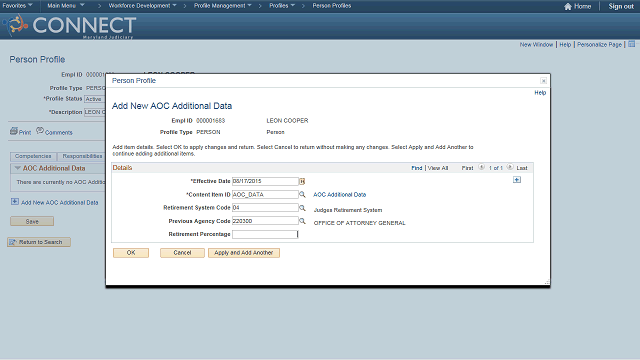 Screen image of this step