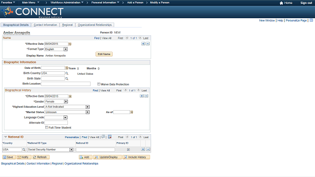 Screen image of this step