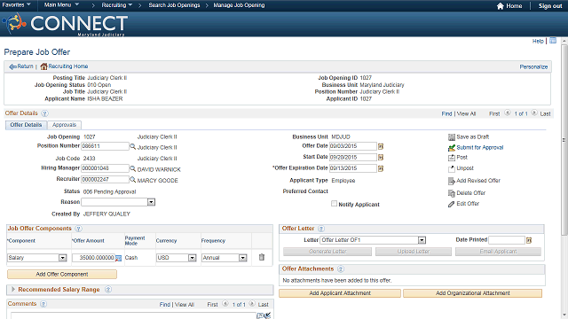 Screen image of this step
