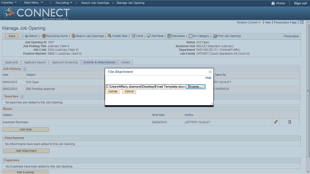 Screen image of this step