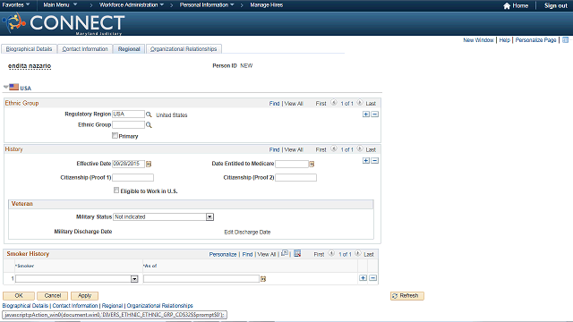 Screen image of this step
