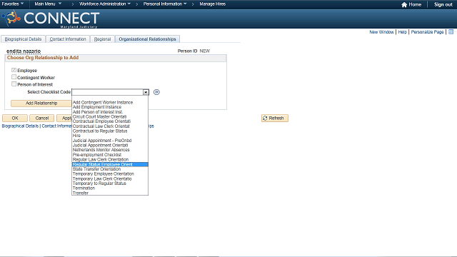 Screen image of this step