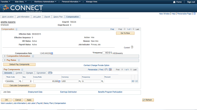 Screen image of this step