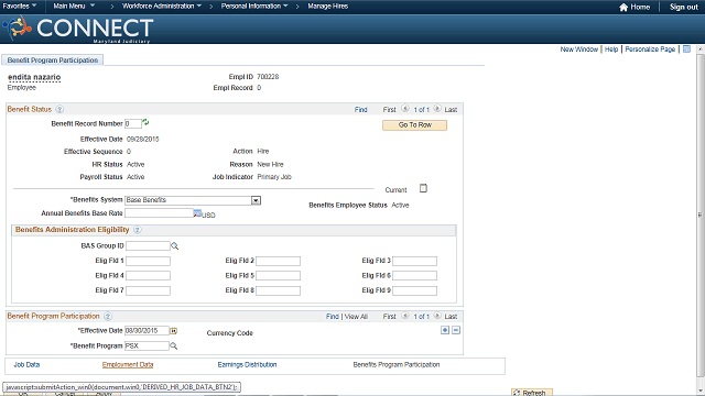 Screen image of this step