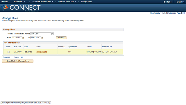 Screen image of this step
