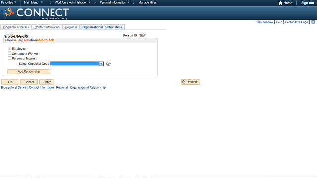 Screen image of this step
