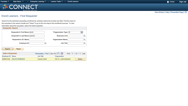 Screen image of this step