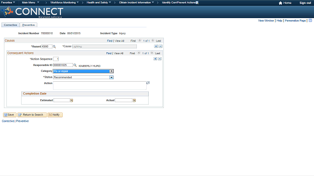 Screen image of this step