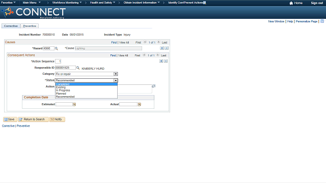 Screen image of this step