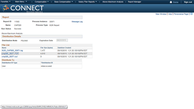 Screen image of this step