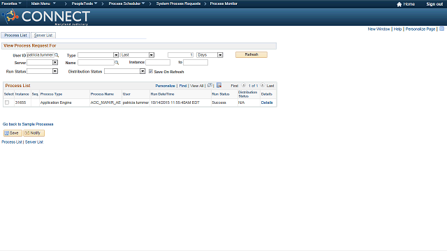 Screen image of this step