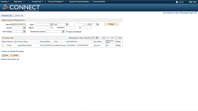 Screen image of this step