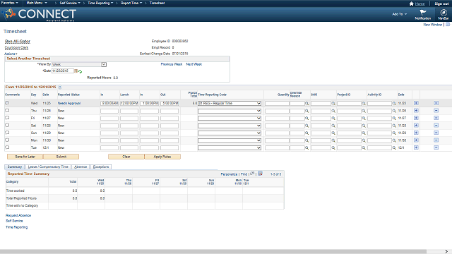 Screen image of this step