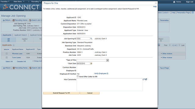 Screen image of this step