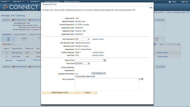 Screen image of this step