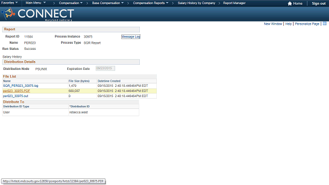 Screen image of this step