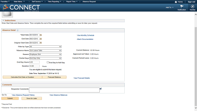 Screen image of this step