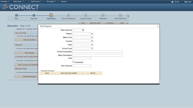 Screen image of this step