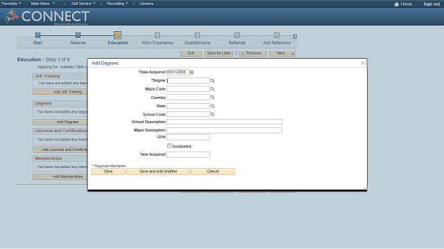 Screen image of this step