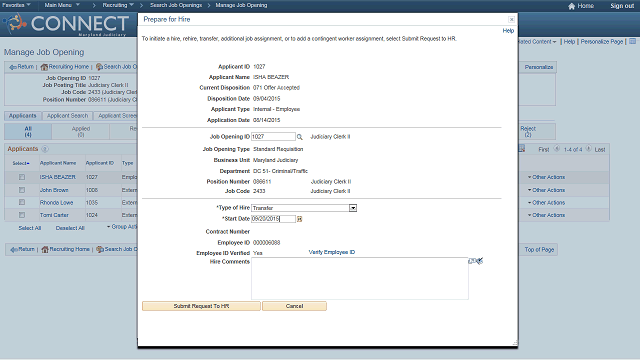 Screen image of this step