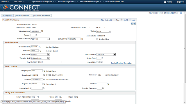 Screen image of this step