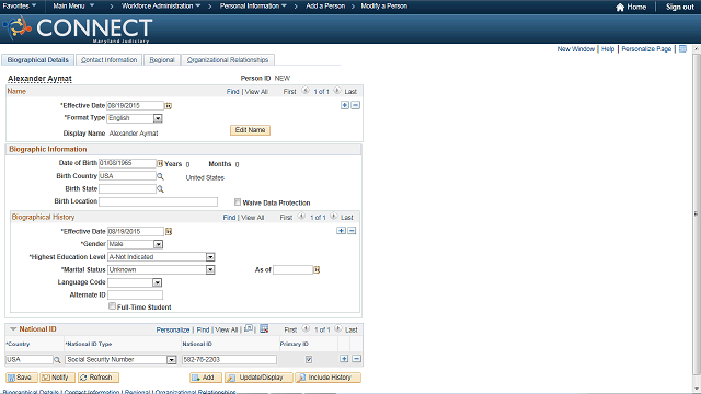 Screen image of this step
