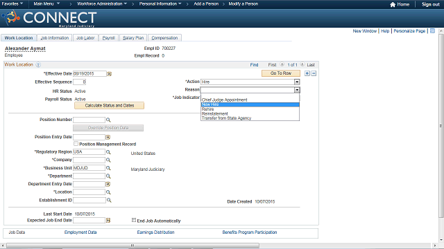 Screen image of this step