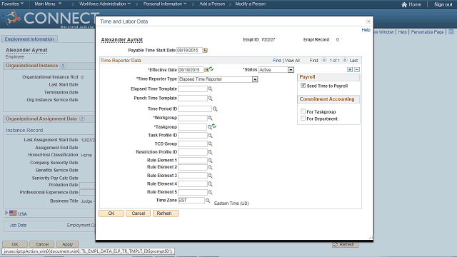 Screen image of this step