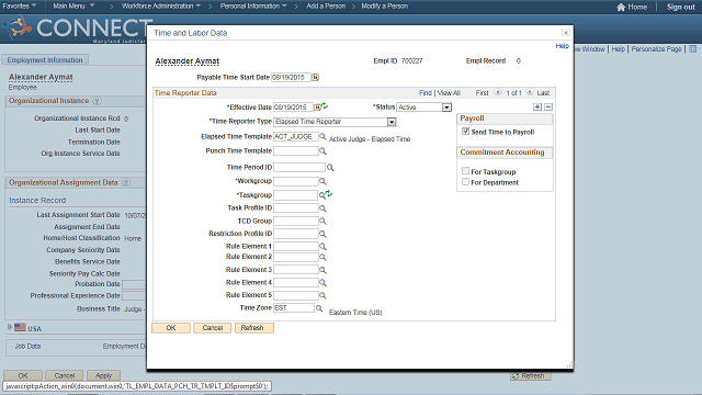 Screen image of this step